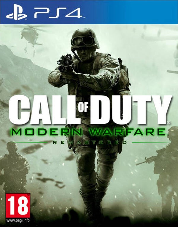 Call of Duty Modern Warfare Remastered PS4