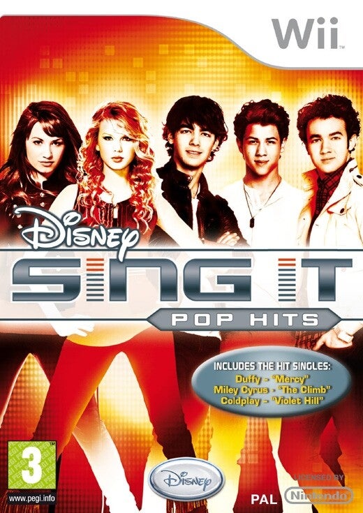 Disney Sing it Pop Hits Wii