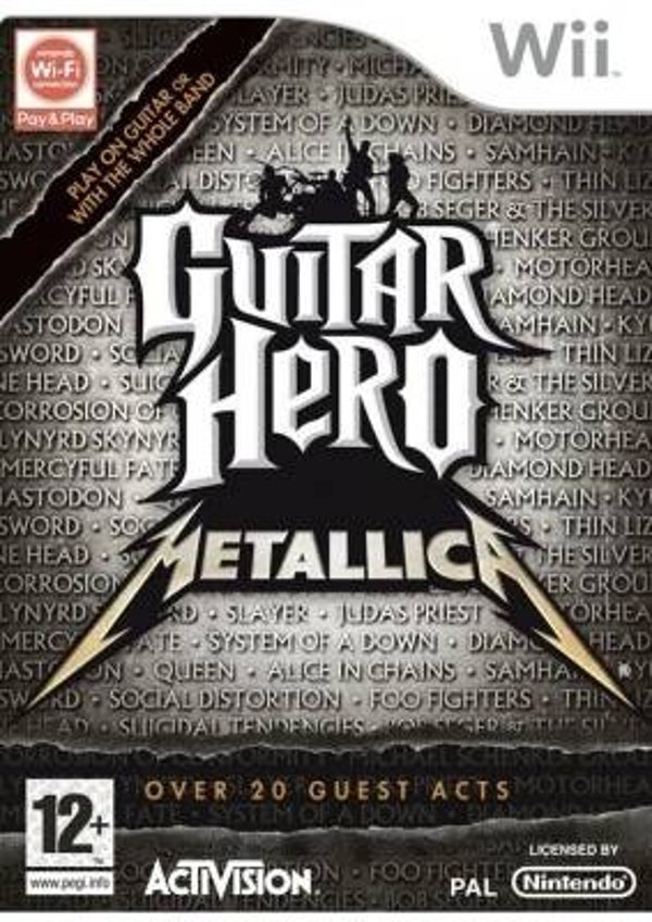 Guitar Hero Metallica Wii