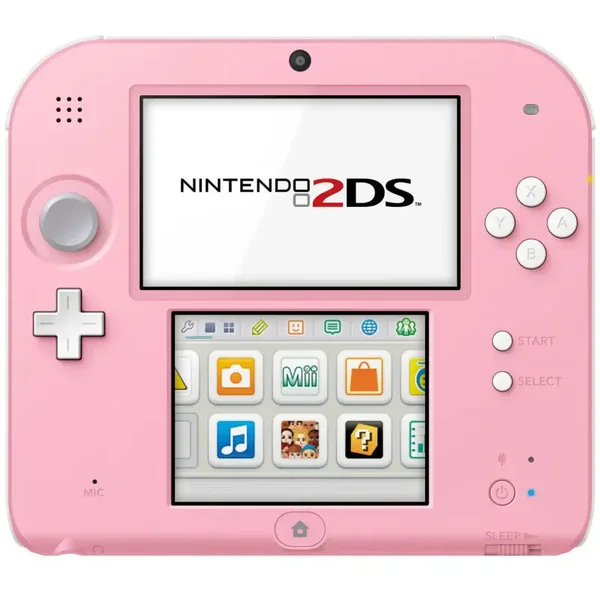 Nintendo 2DS Roze Wit
