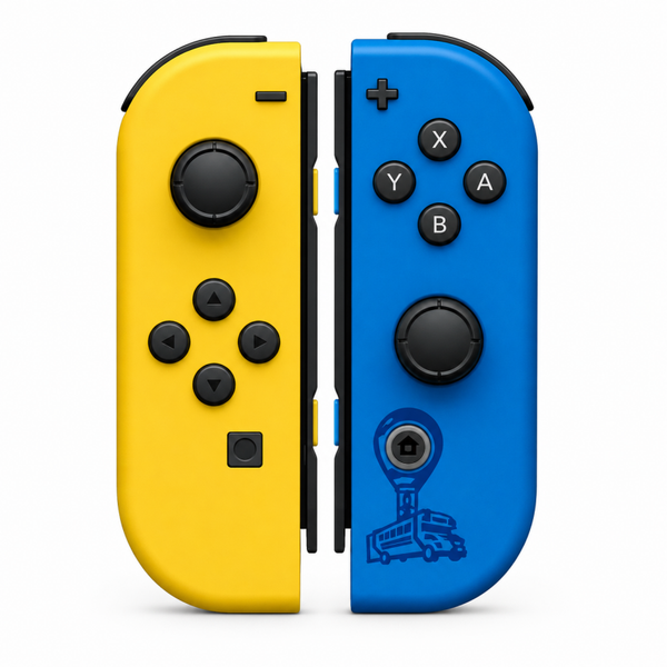 Nintendo Switch Joy-Con Set Blauw Geel Fortnite Limited Edition