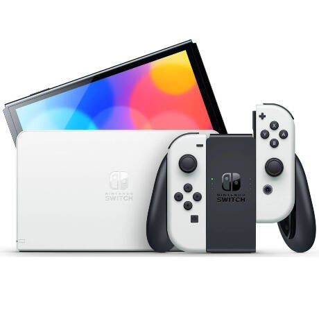 Nintendo Switch Nintendo Switch Nintendo Switch OLED Wit - Hybride Gaming in Stijl
