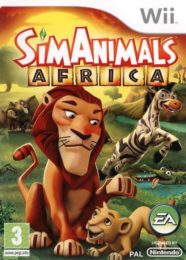 Simanimals Africa Wii