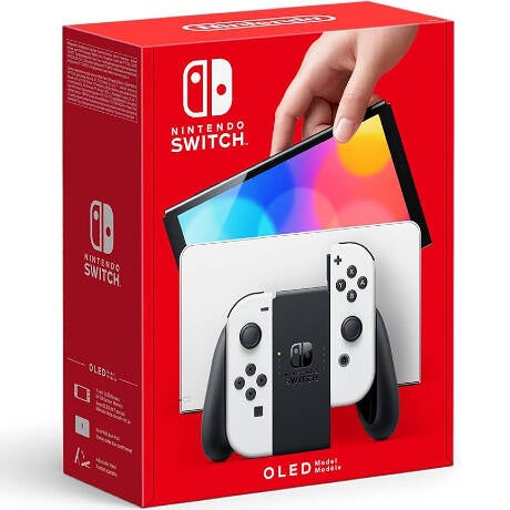 Nintendo Switch OLED Wit - Hybride Gaming in Stijl