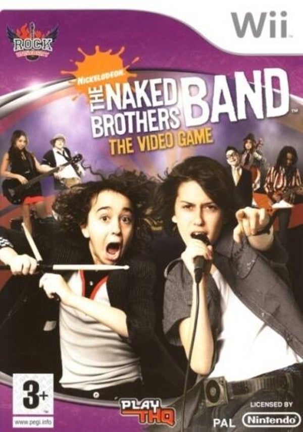 The Naked Brothers Band The Video Game Wii