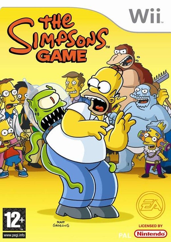 The Simpsons Game Wii
