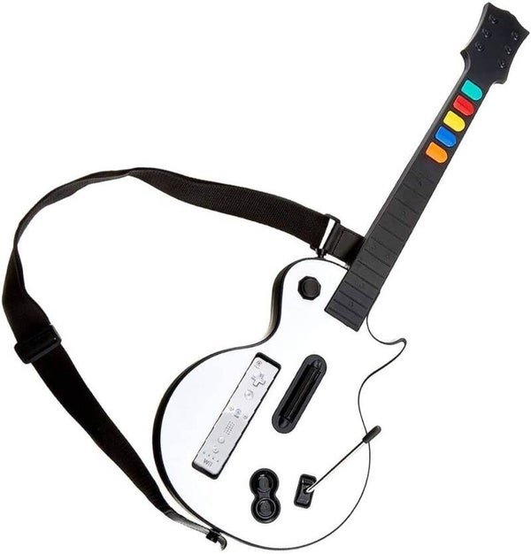 Wii Gitaar Wit Les Paul