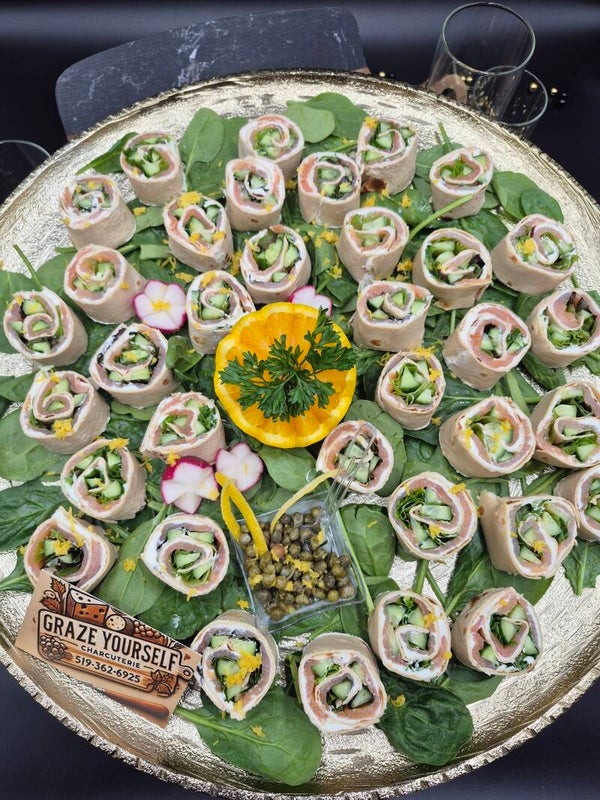 Smoked Salmon Luxe Rolls (8 count)