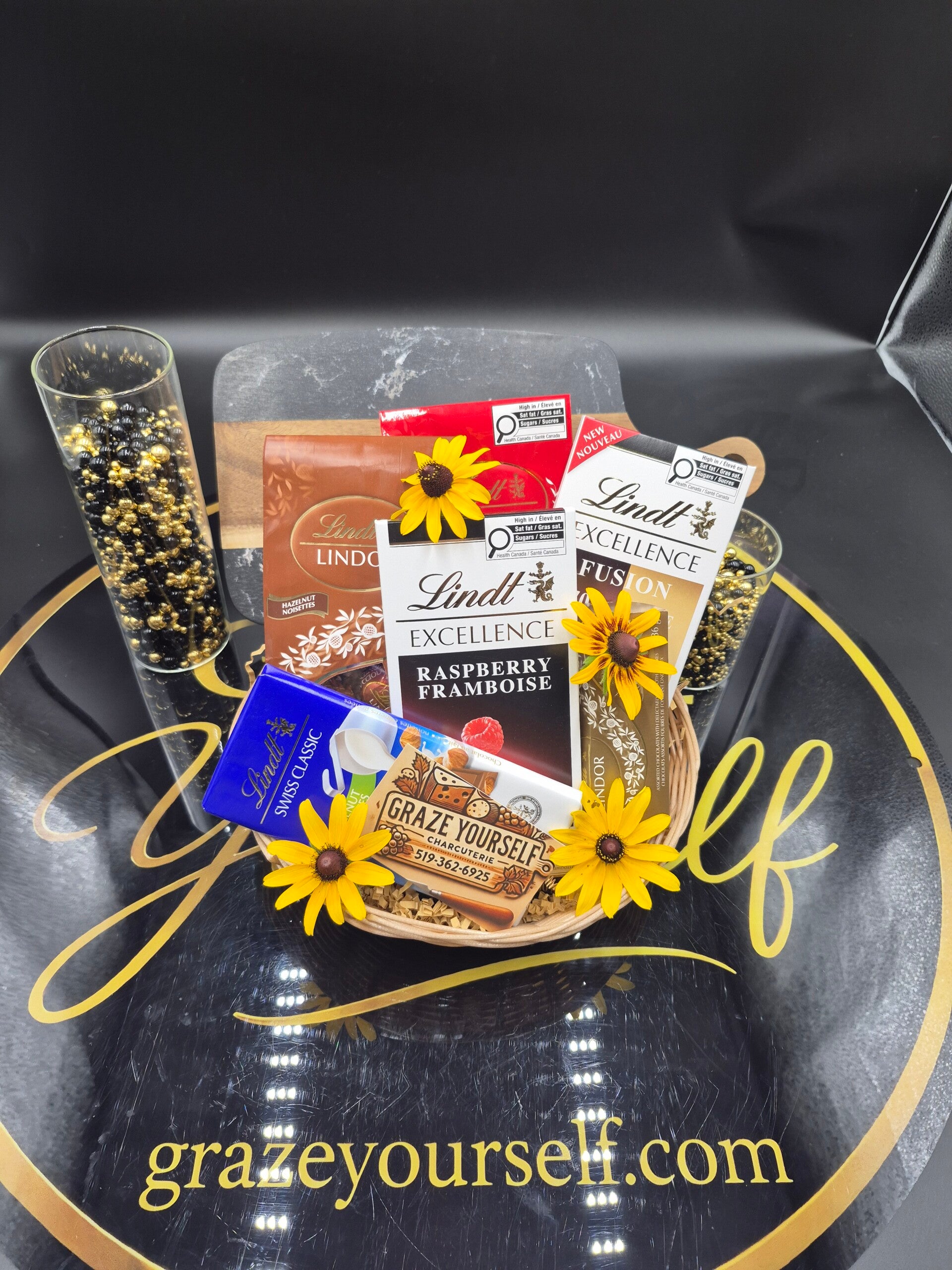 Lindor Chocolate Gift Basket 🍫
