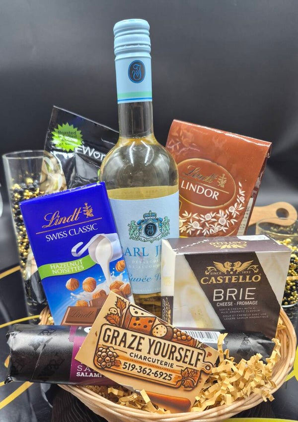 Wine & Gourmet Gift Basket