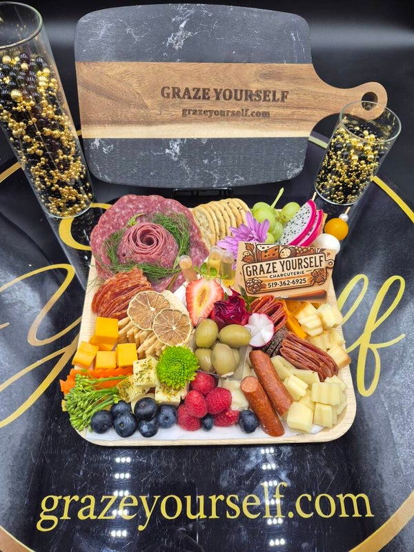 The Artisan Bamboo Graze – 10" × 10" Gluten-free