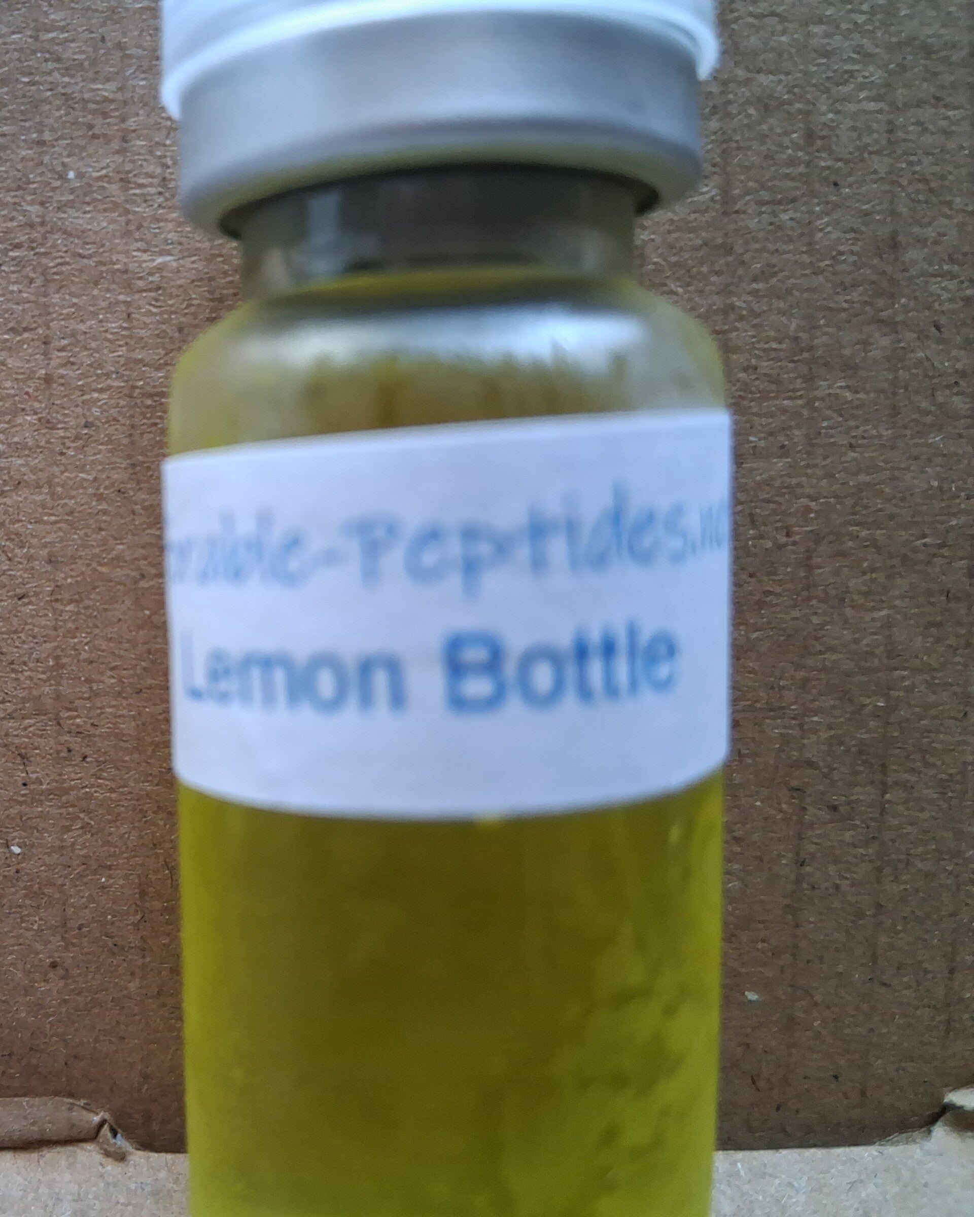 Lemon bottle