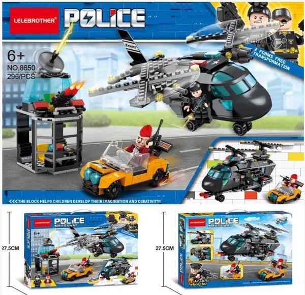 Heroic Air Patrol Helicopter