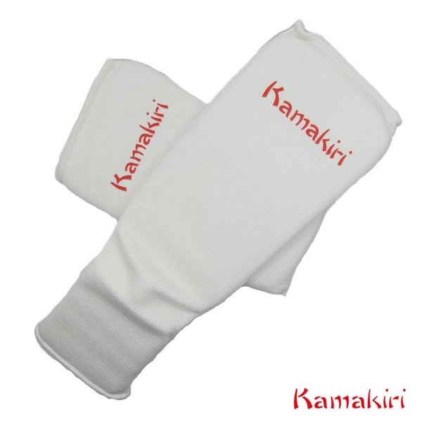 Scheenbeschermer, Elastische kous, WIT
