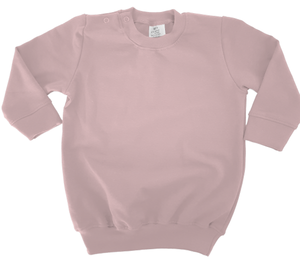 Sweater jurkje licht roze