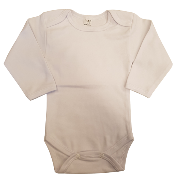 Romper - wit (lange mouw)