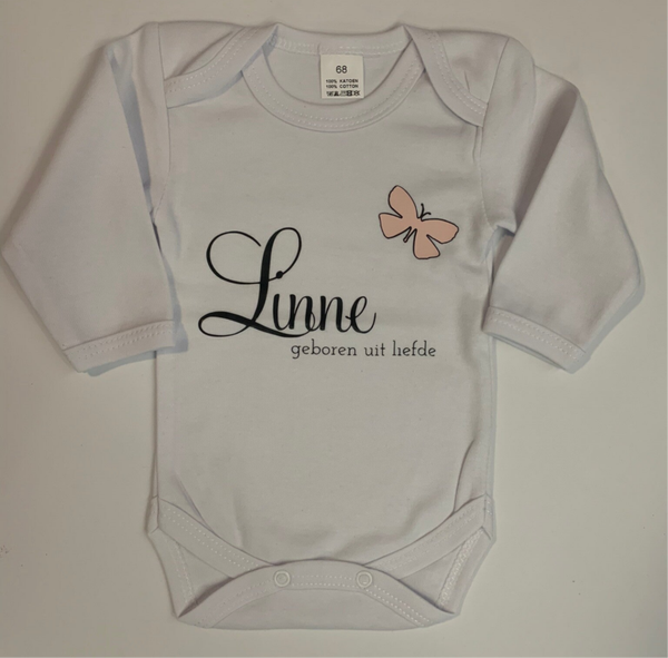 Romper - geboortekaartje