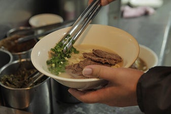 Taiwanese rundvlees noedels