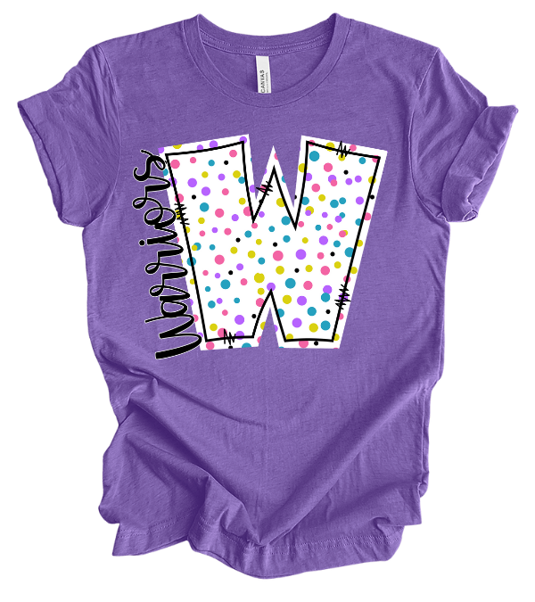 Warriors - Polka Dot W