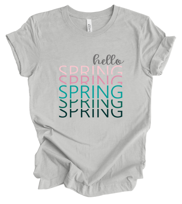 Hello Spring Stacked