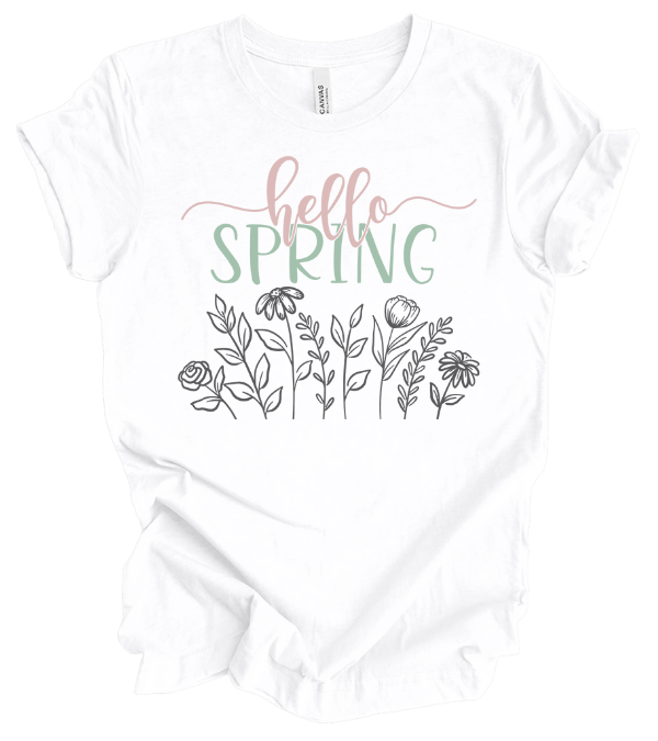 Hello Spring Wildflowers