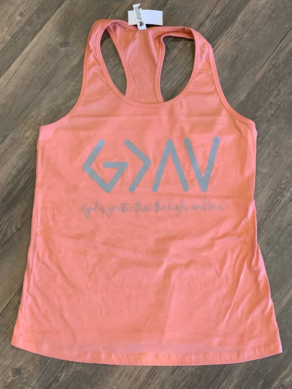 Bella and Canvas God is Greater Tank Top
