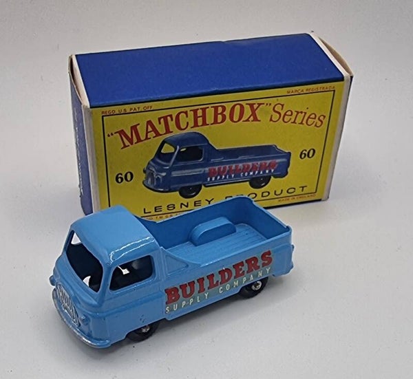 Matchbox Lesney Number 60 Builders Supply Morris Pick up