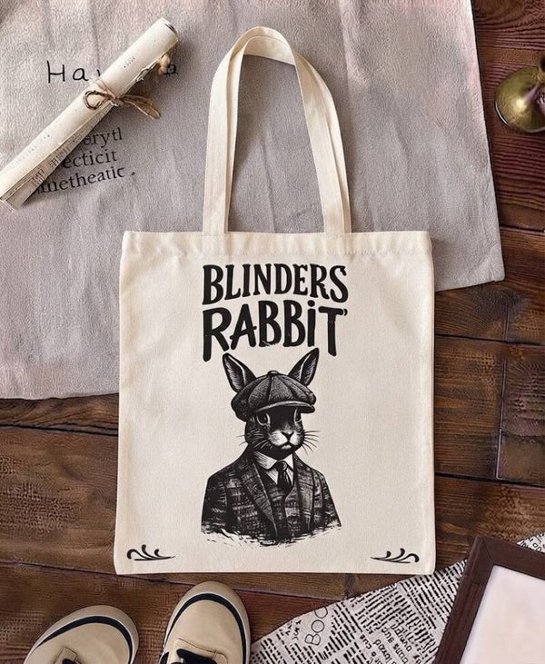 Tote bag Blinders Rabbit