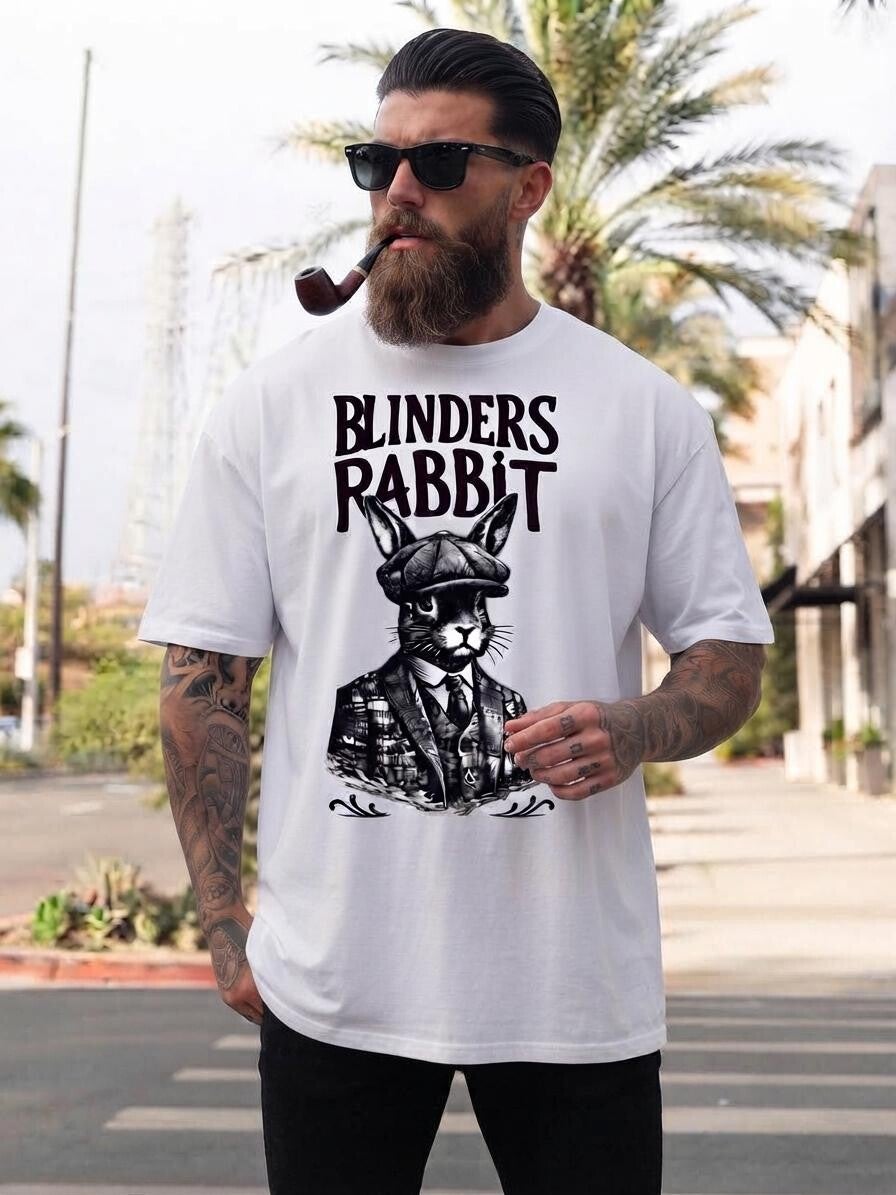 Camiseta Oversize Blinders Rabbit