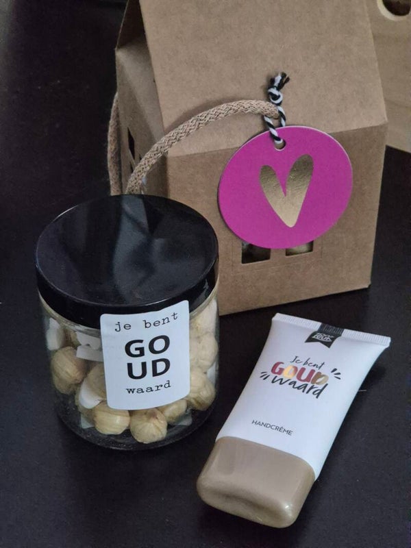 Geschenkverpakking huisje klein