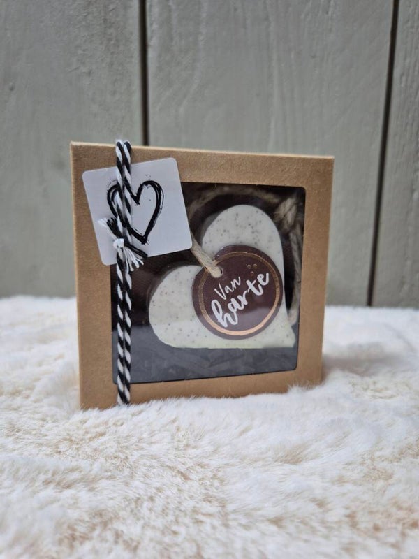 Vensterdoosje zeephart - van harte