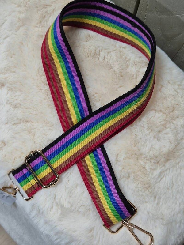 Bag strap regenboog
