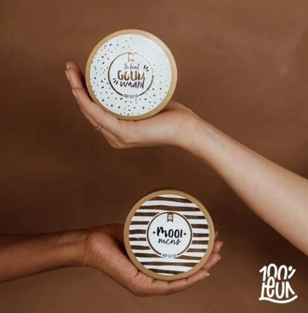 Bodybutter - je bent goud waard / mooi mens