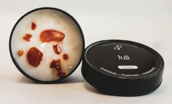 Kaars - maandblikje - juli