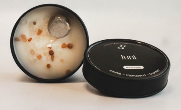 Kaars - maandblikje - juni