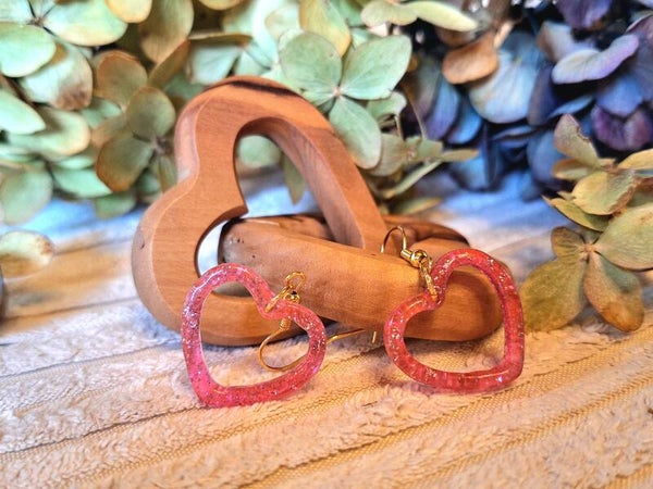 Hängeohrringe Herz