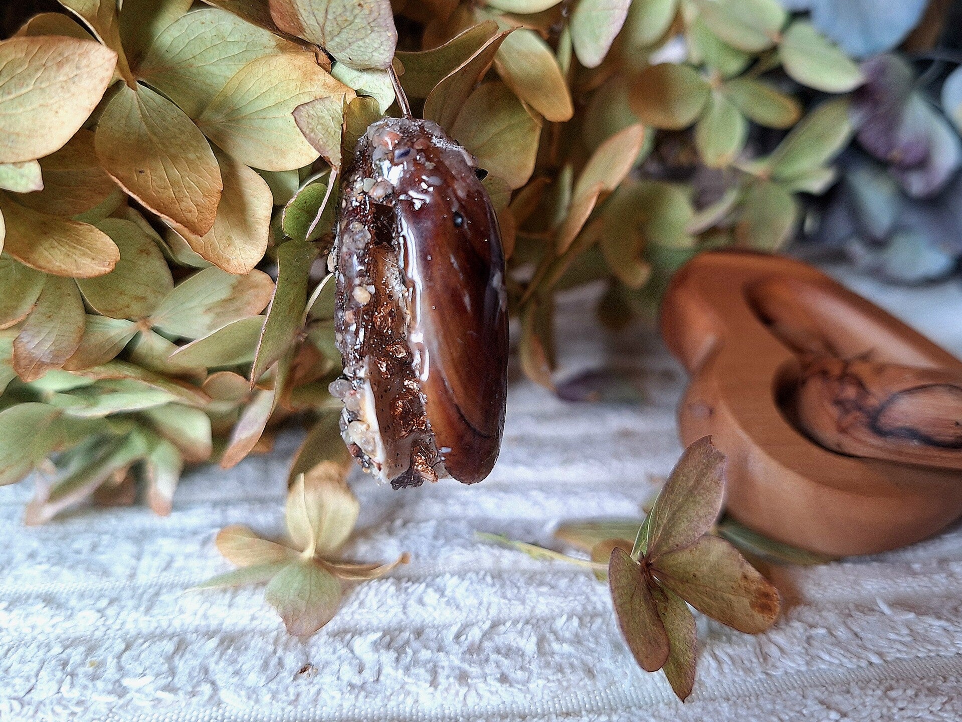 Anhänger mit Kette Muschel