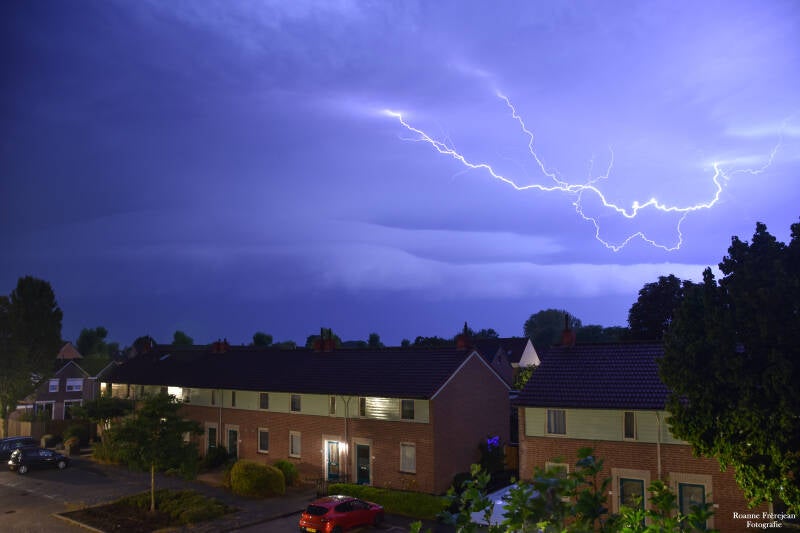Onweer boven Druten