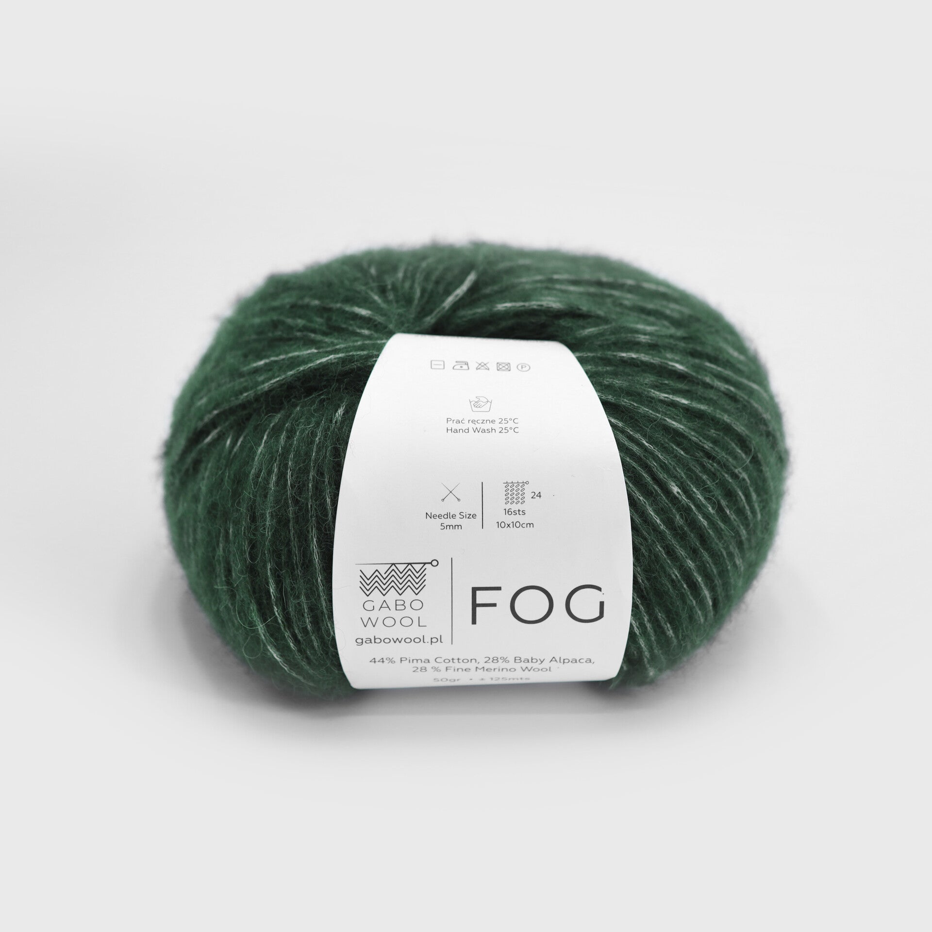 FOG Gabo Wool Leśna Zieleń