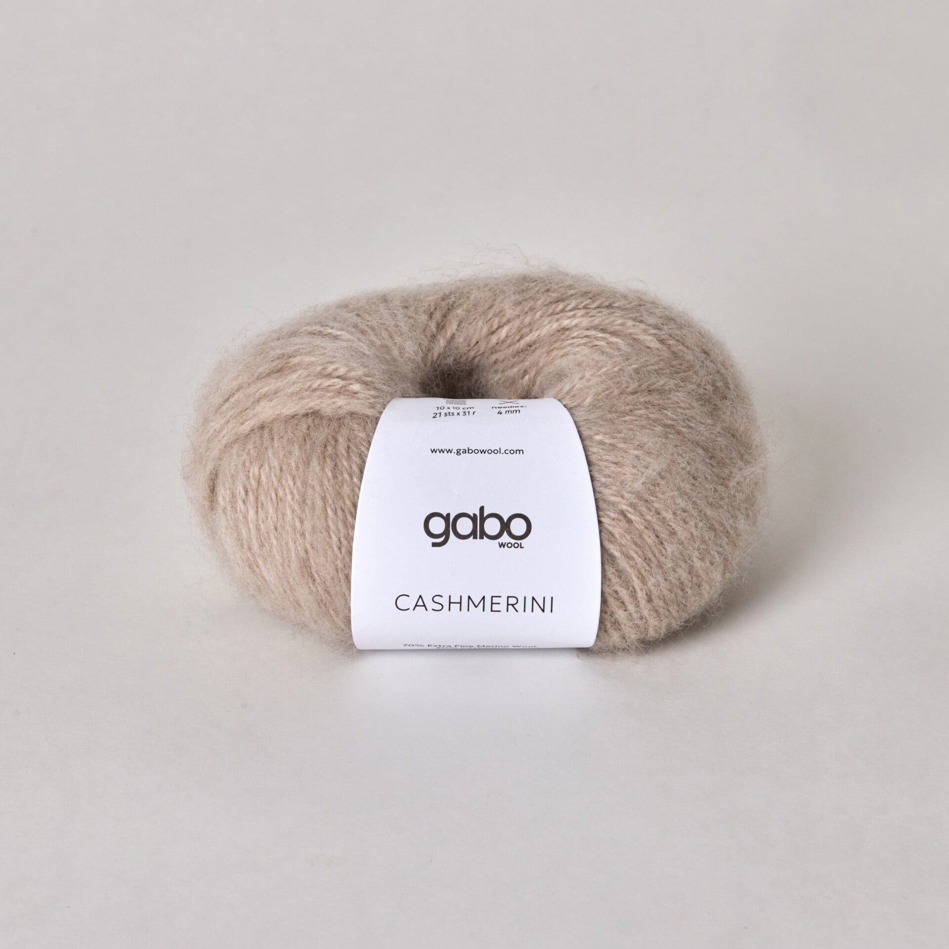 CASHMERINI Gabo Wool Beż