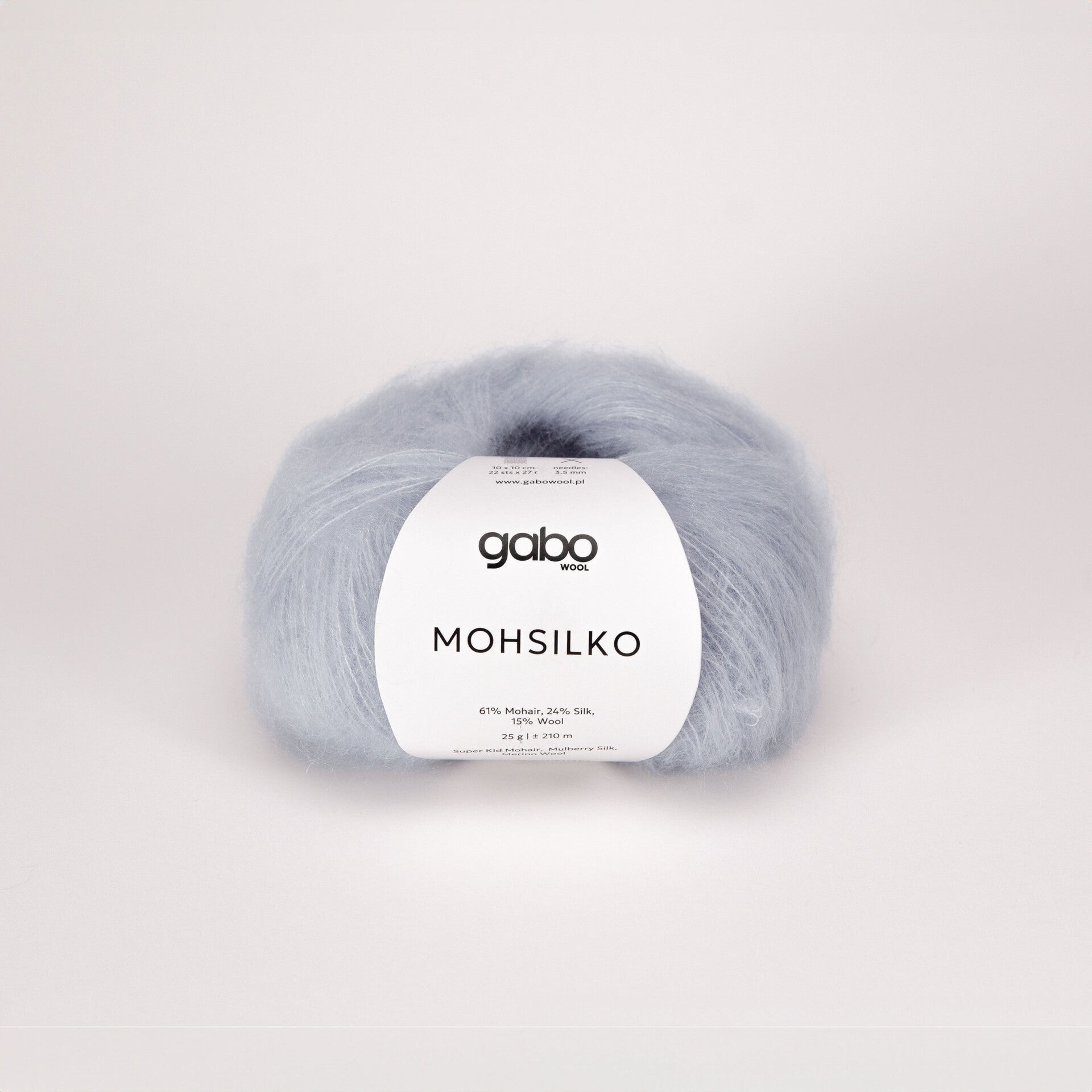 MOHSILKO Gabo Wool  Niebieski Kryształ