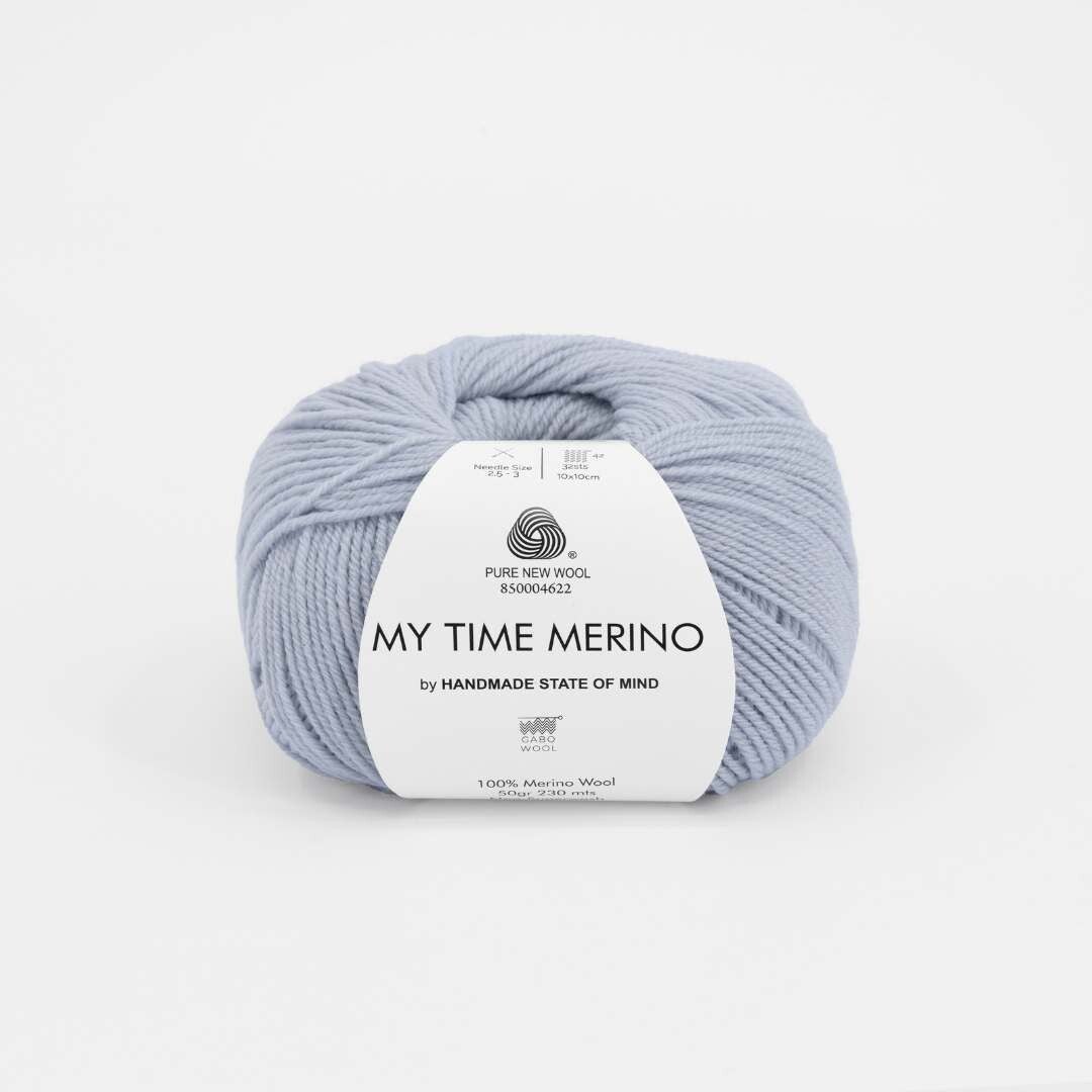 MY TIME MERINO HSOM Gabo Wool  Niebieski Kryształ