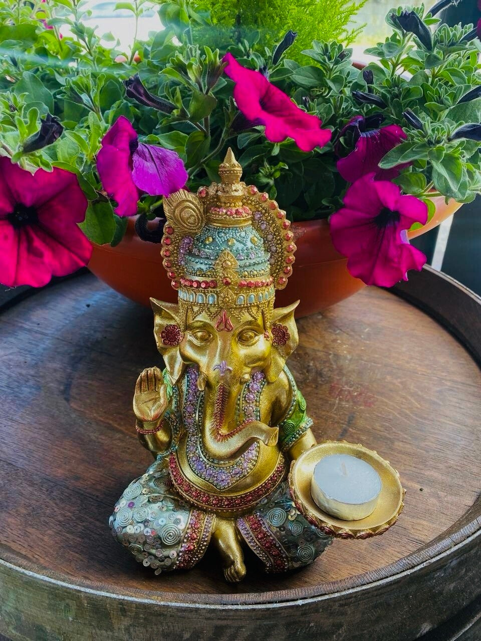 Ganesha portavelas