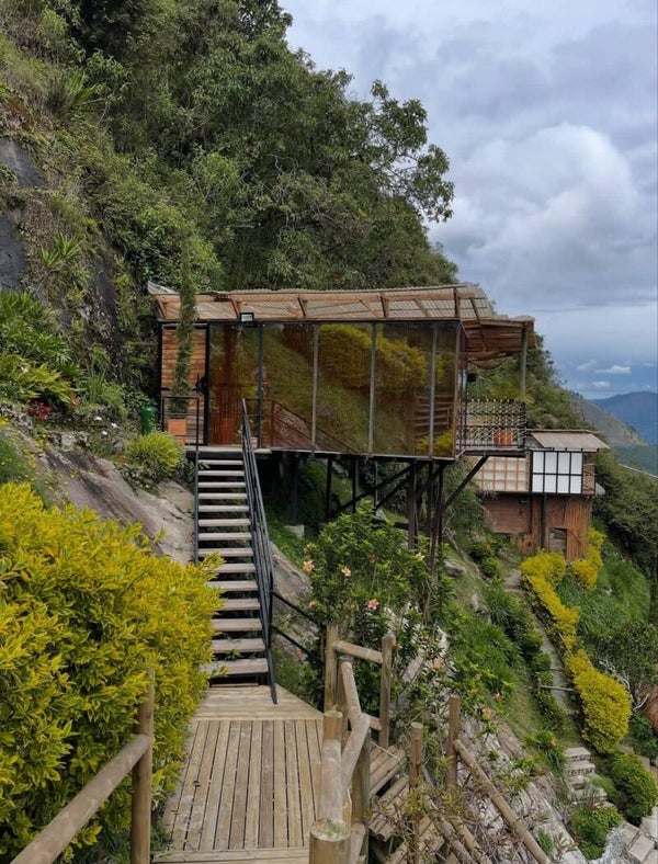Cabaña cristal