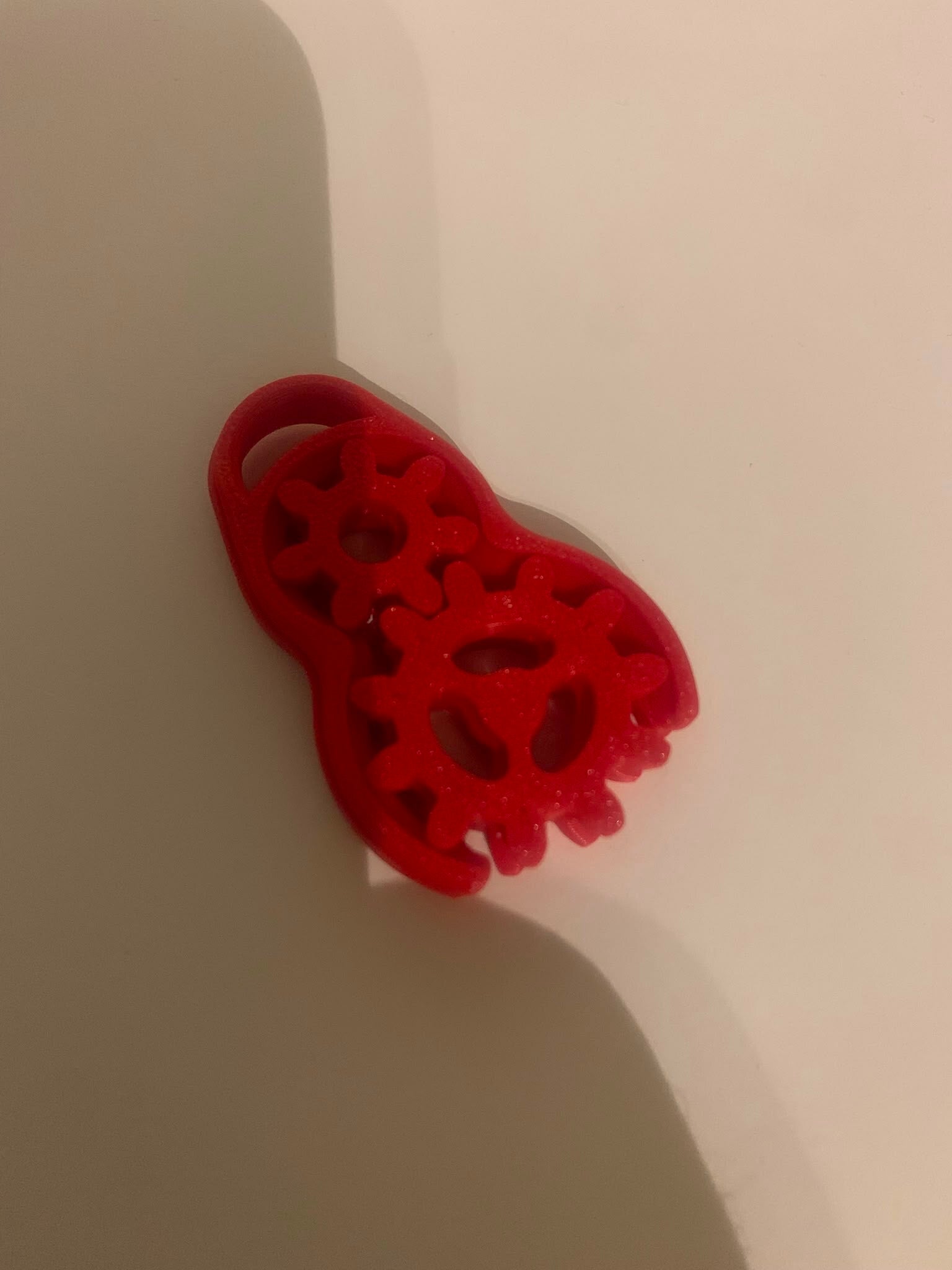 sleutelhanger met tandwielen