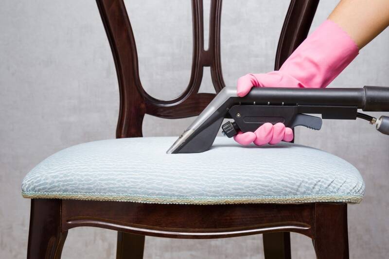 stoelen reinigen
