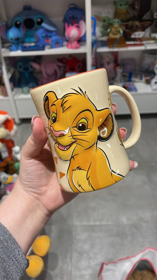 Mok Disneyland Parijs Simba leeuwenkoning lion king