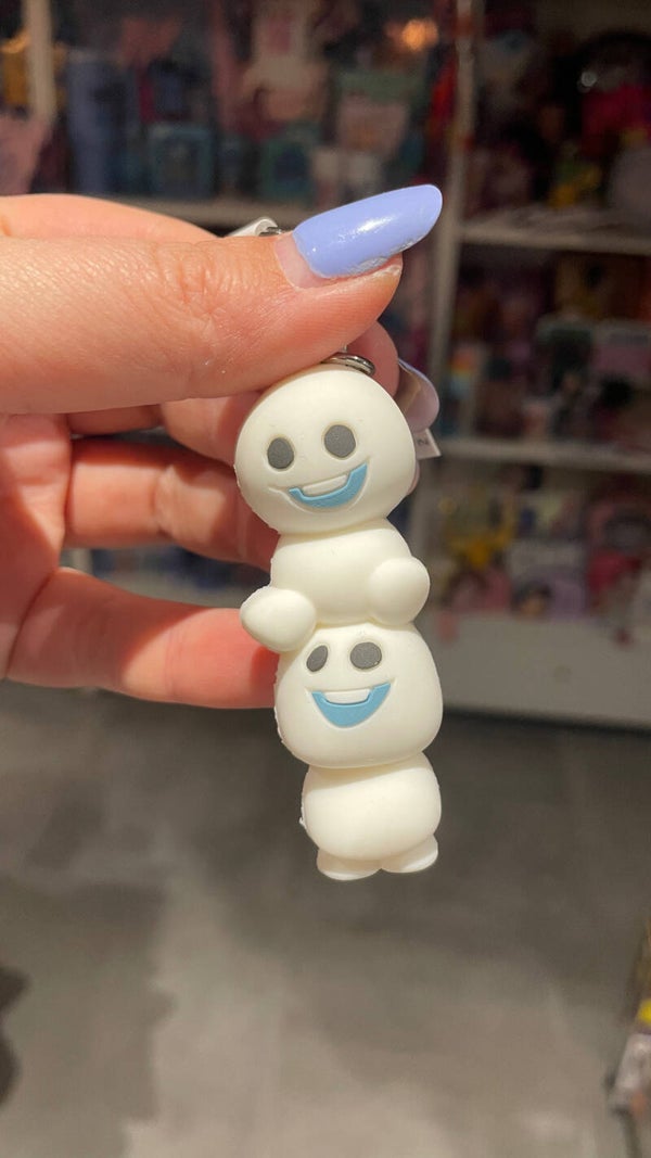 Sleutelhanger sneeuwballetjes world of frozen