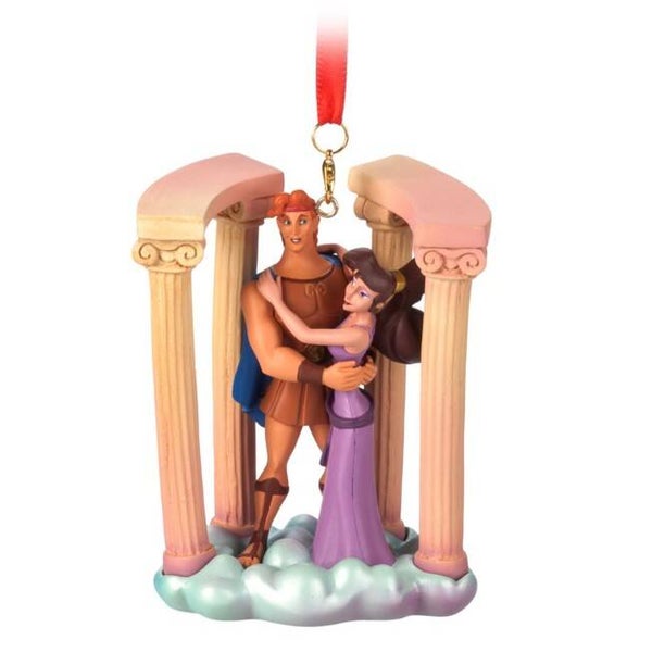 Kerstornament Hercules en Megara