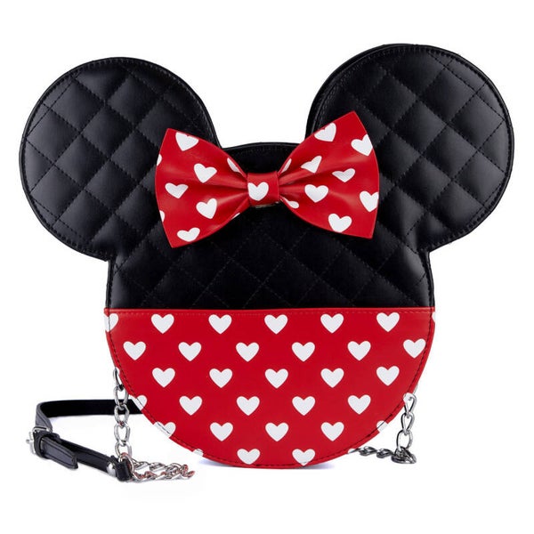 Loungefly schoudertas reversible Mickey/Minnie Mouse
